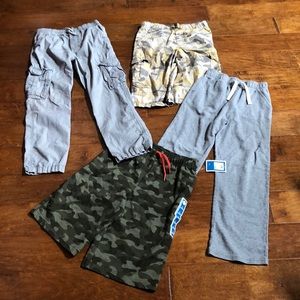 LOT NWT & EUC Boys Shorts Pants L Large XL 12 14 Gap Unionbay Circo Osh Kosh